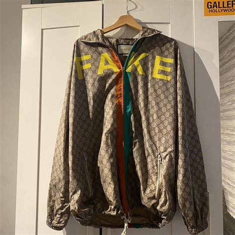 gucci not fake jacket|Gucci jacket legit check.